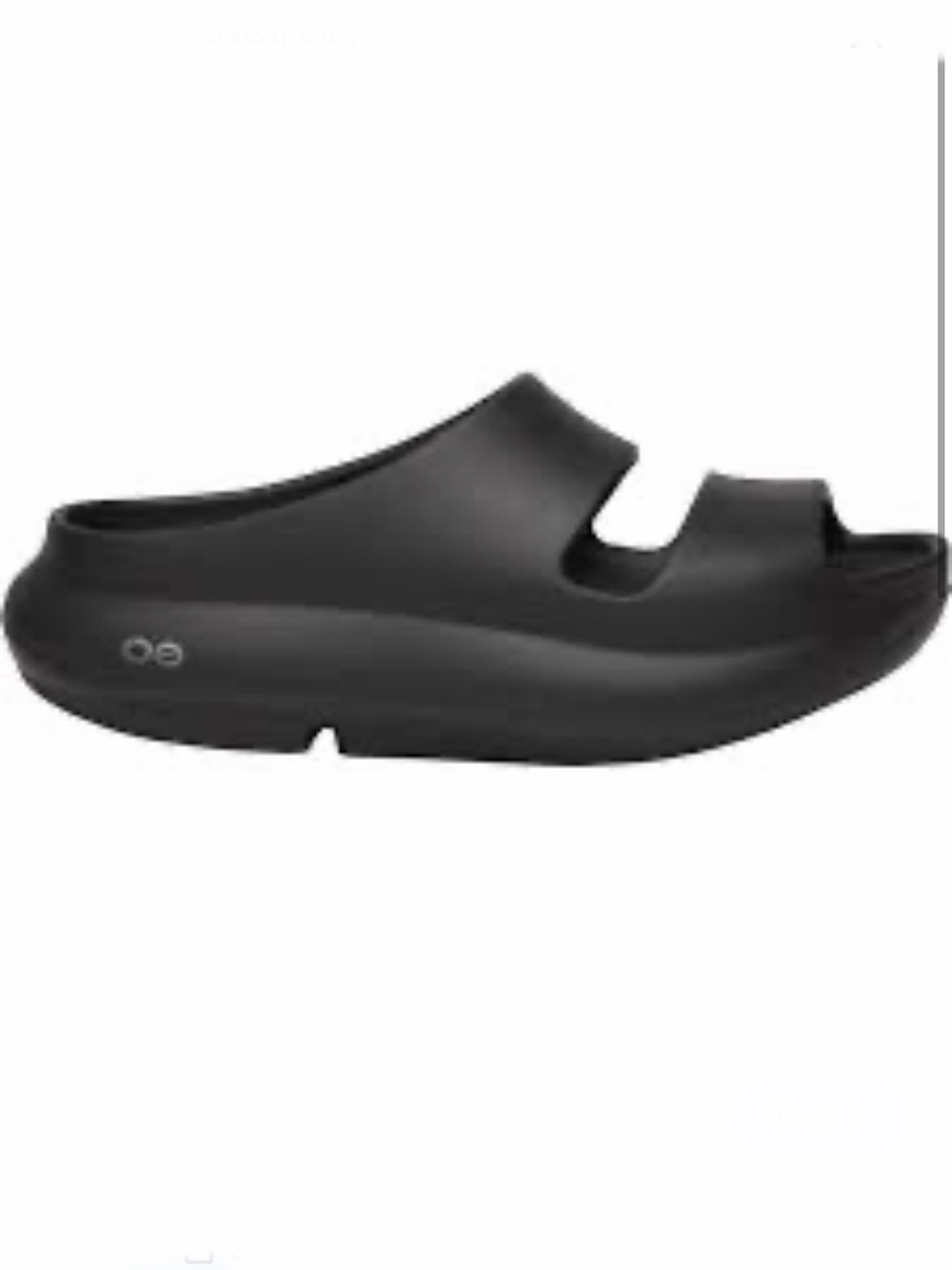 OOFOS OOyea Slide Sandals Women's size 8